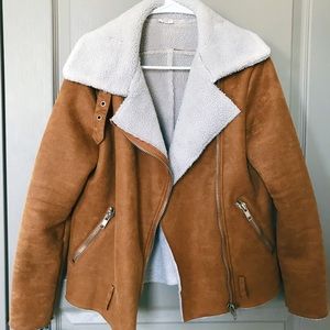 Brandy Melville suede jacket